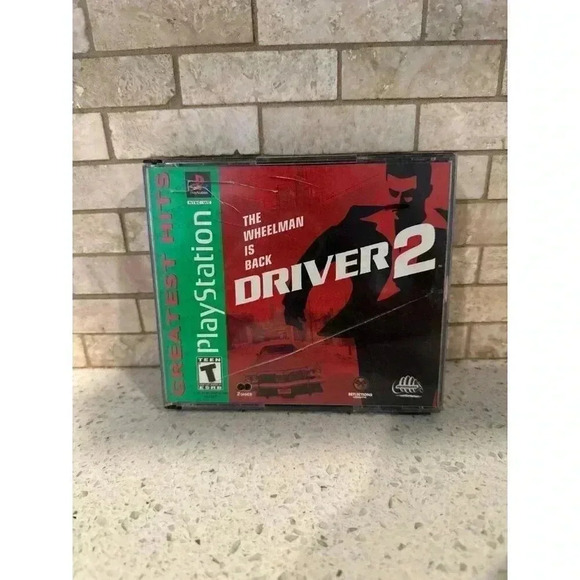 Driver 2 Greatest Hits For Playstation 1‎ - Picture 1 of 4